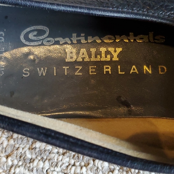 BALLY Leather Shoes 10.5 M fit 10.5-11 - Picture 11 of 16